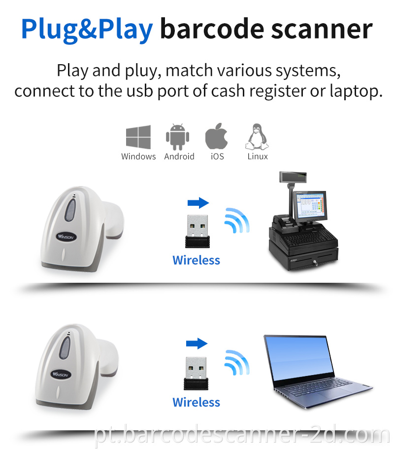 1D and QR Barcode Scanner